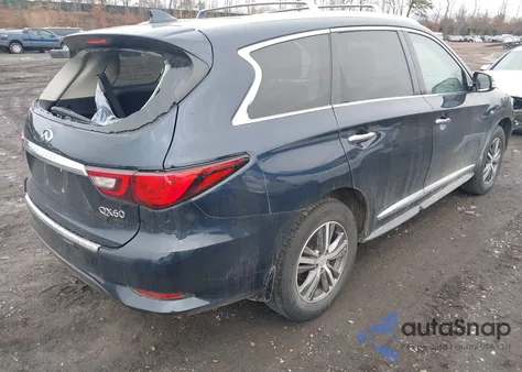 2020 Infiniti Qx60 Luxe Awd z USA, uszkodzony, nr VIN 5N1DL0MM6LC525584